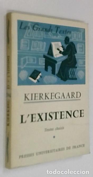 Libros: L existence. Textes xhoisis - KIERKEGAARD: - Foto 1