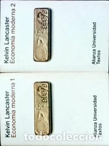 Libri di seconda mano: Econom&iacute;a moderna. 2 tomos. Tomo I: Introducci&oacute;n y microeconom&iacute;a. Tomo II: Macroeconom&iacute;a - LANCASTER