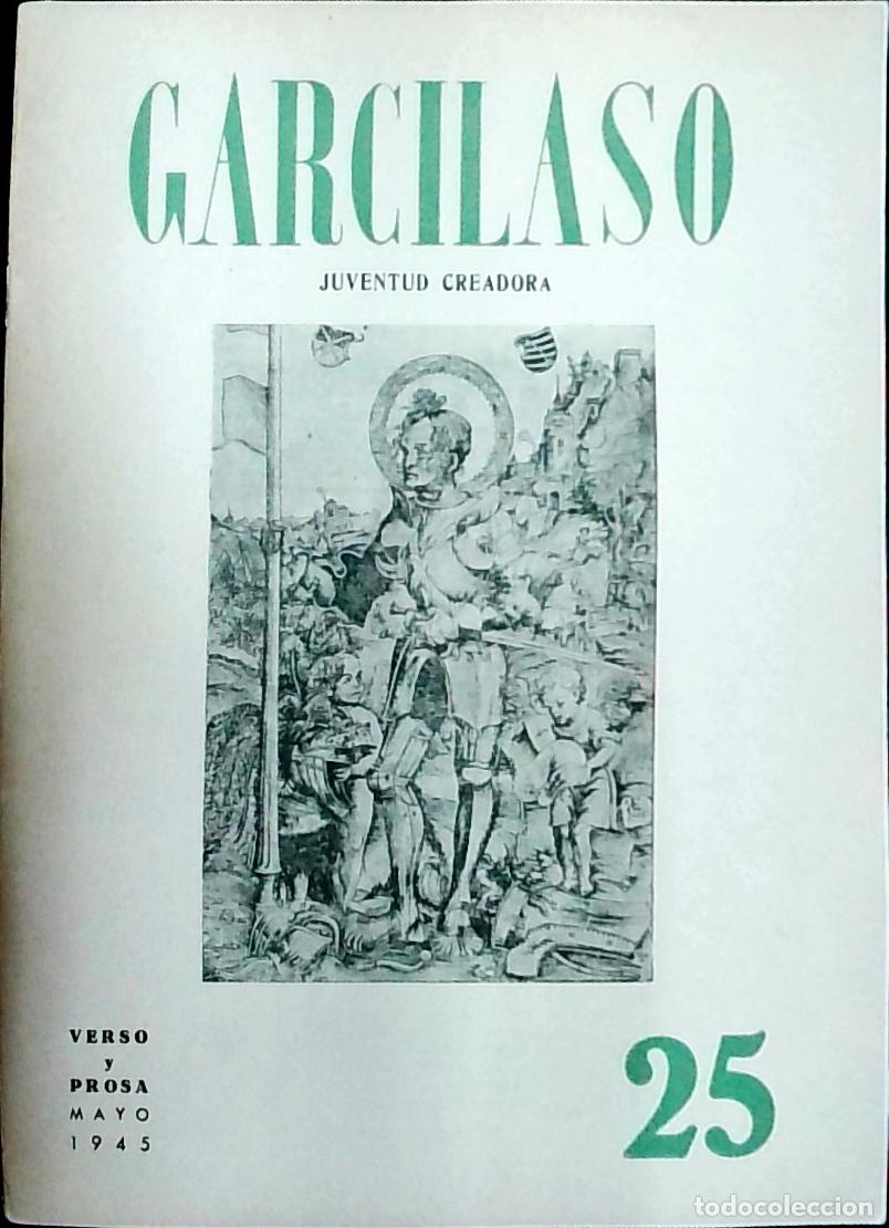 Livros em segunda m&atilde;o: Garcilaso. Juventud Creadora N&ordm; 25. Verso y prosa. Mayo 1945 - AA. VV.: