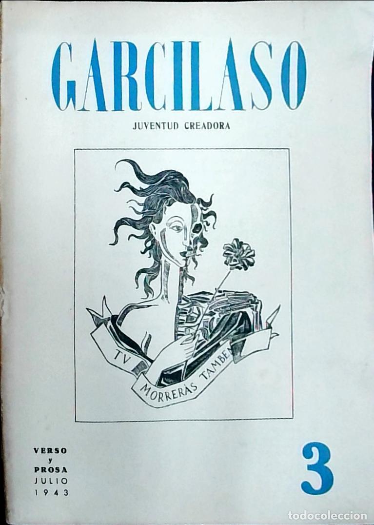 Libros: Garcilaso. Juventud Creadora N&ordm; 3. Verso y prosa. Julio 1943 - AA. VV.: