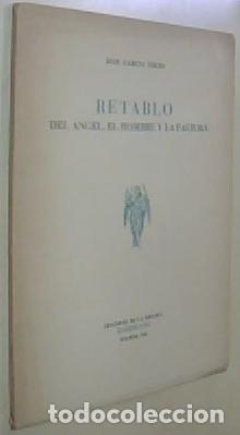 Libri di seconda mano: Retablo del &aacute;ngel, el hombre y la pastora. Con dedicatoria aut&oacute;grafa - GARCIA NIETO, Jos&eacute;: