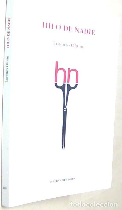 B&uuml;cher: Hilo de nadie - OLIVAN, Lorenzo: