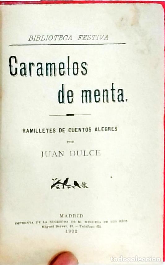 Livros em segunda m&atilde;o: Caramelos de menta. Ramilletes de cuentos alegres - DULCE, Juan:
