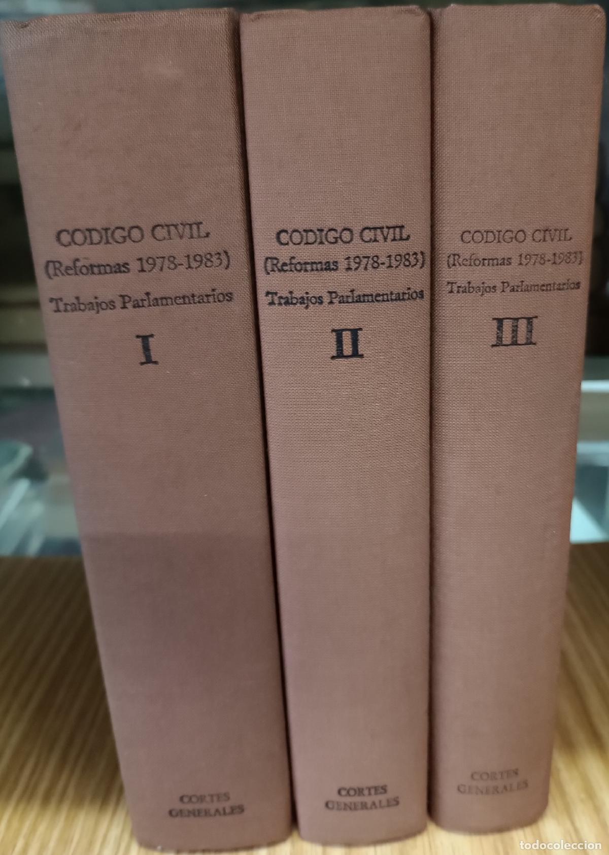 B&uuml;cher: C&oacute;digo Civil (Reformas 1978-1983) Trabajos Parlamentarios - AA. VV.: