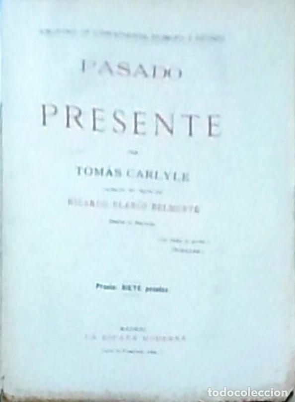 Libros: Pasado y presente - CARLYLE, Thomas: - Foto 1