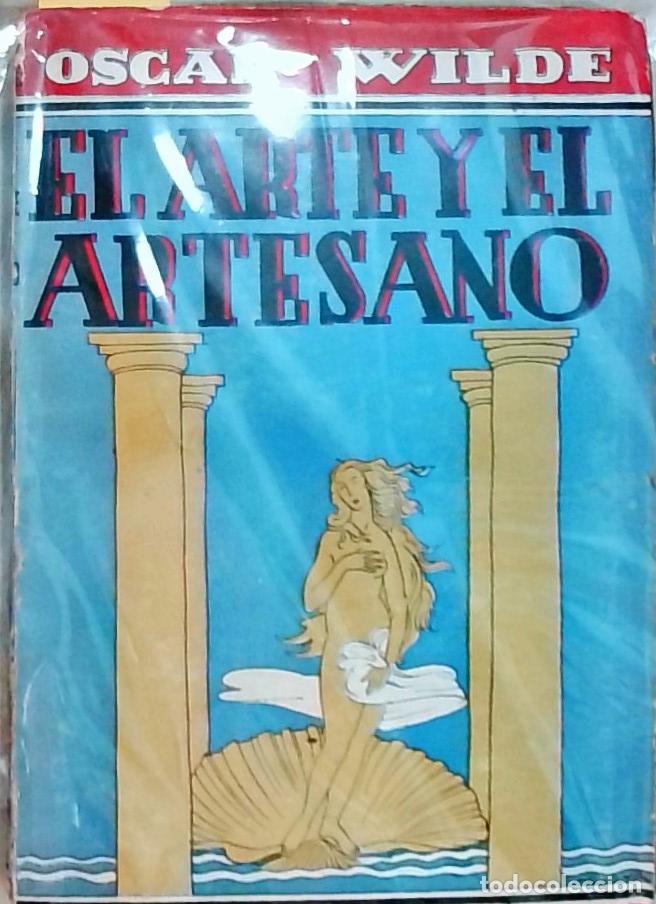 books: El arte y el artesano - WILDE, Oscar: