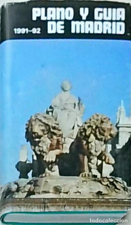 Libros: Plano y gu&iacute;a de Madrid. 1991-1992 - ANONIMO: - Foto 1