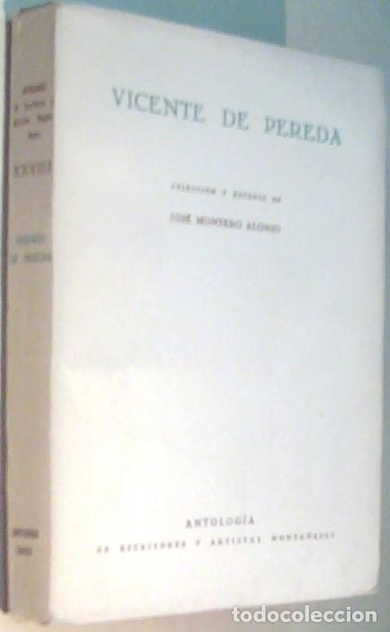 B&uuml;cher: Vicente de Pereda. Selecci&oacute;n y estudio de ... - MONTERO ALONSO, Jos&eacute;: