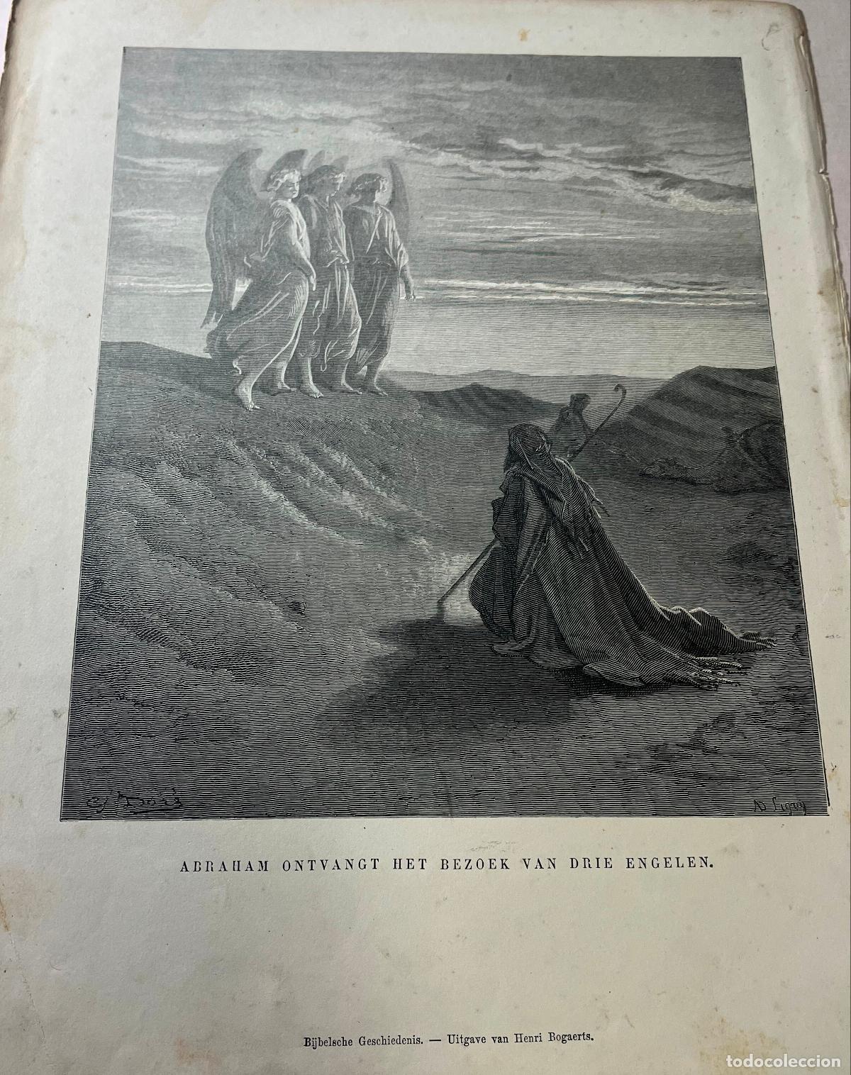 Libri di seconda mano: Abraham Ontvangt Het Bezoek Van Drie Engelen. - Gustavo Dor&eacute;: