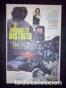 Libros: El turbulento distrito 87. Raquel Welch. Director: Richard A. Colla - PROGRAMA DE CINE: