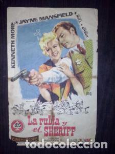 books: La rubia y el Sheriff. Kenneth More, Jayne Mansfield. Director: Raoul Walsh - PROGRAMA DE CINE: