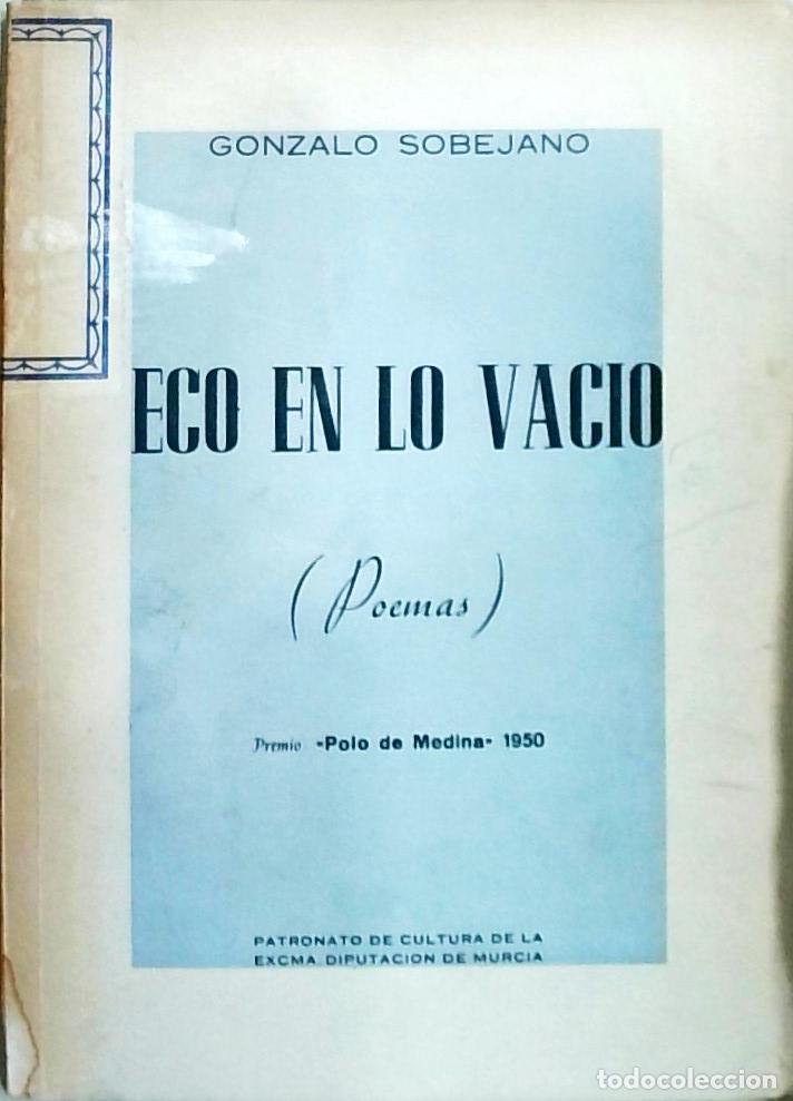 Libri di seconda mano: Eco en lo vac&iacute;o (Poemas) - SOBEJANO, Gonzalo:
