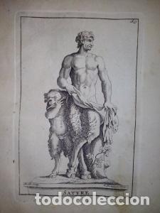 Libros: Satyre - S.Thomassin Fecit / Bistel esculpi&oacute;: - Foto 1