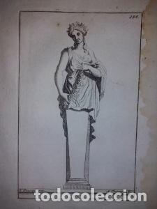 B&uuml;cher: Flore - S.Thomassin Fecit / N. PoussinInyen esculpi&oacute;: