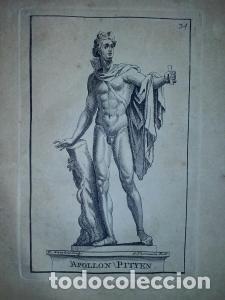 books: Apalon Pityen - S.Thomassin Fecit / P.Mazeline esculpi&oacute;: