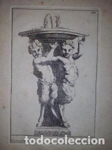 Livros em segunda m&atilde;o: Fuente - S.Thomassin Fecit / Pile Gros esculpi&oacute;: