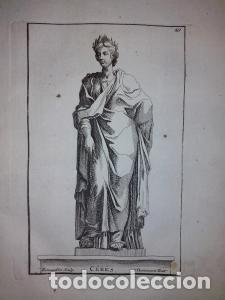 Libros: Ceres - S.Thomassin Fecit / Renaudin esculpi&oacute;:
