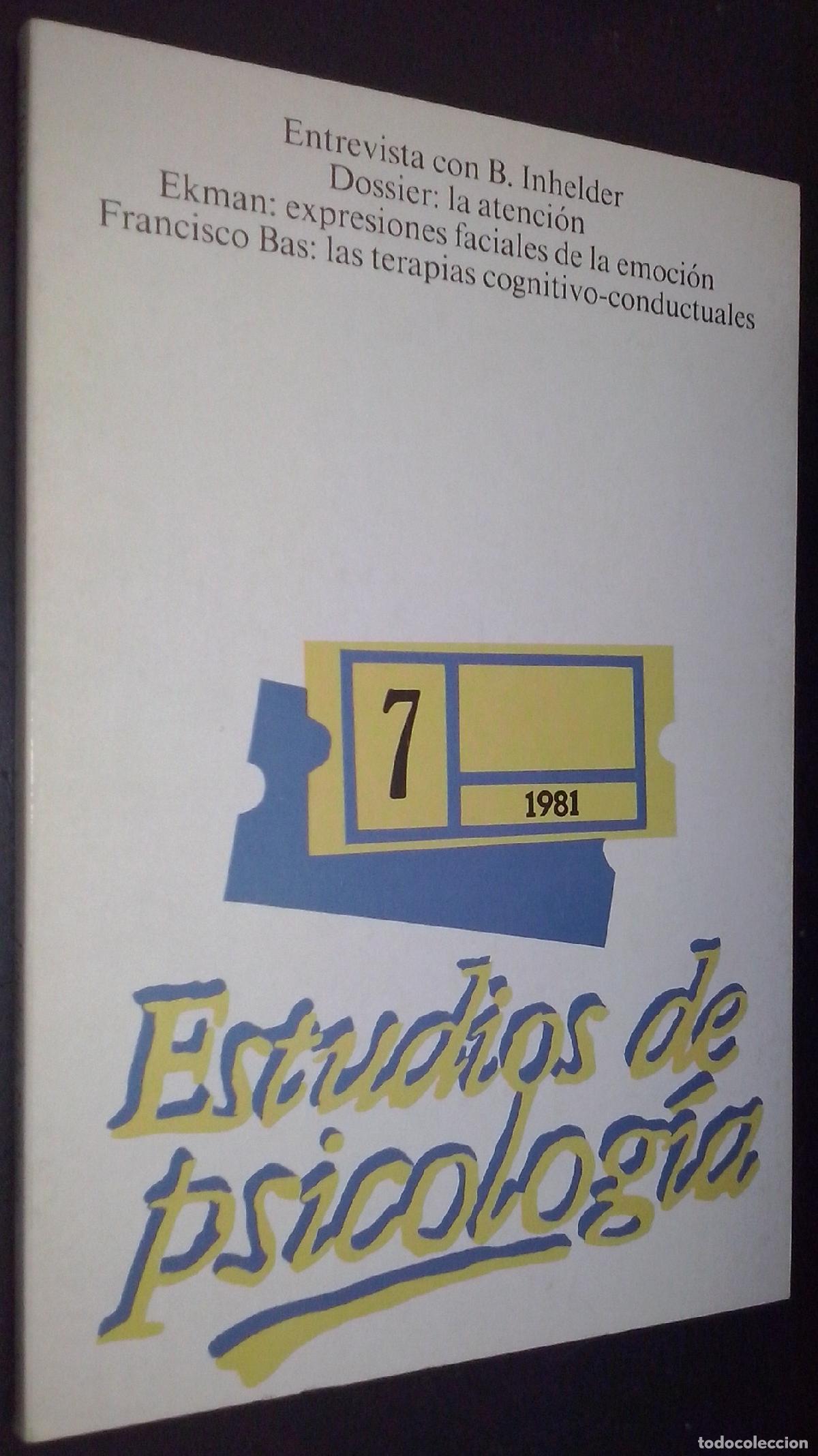Libros: Estudios de psicolog&iacute;a - AA. VV.:
