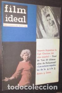 Libros: Film Ideal. N&int; 102. A&ntilde;o 1962. Imperio Argentina la Cyd Charisse del cine espa&ntilde;ol - AA. VV.: