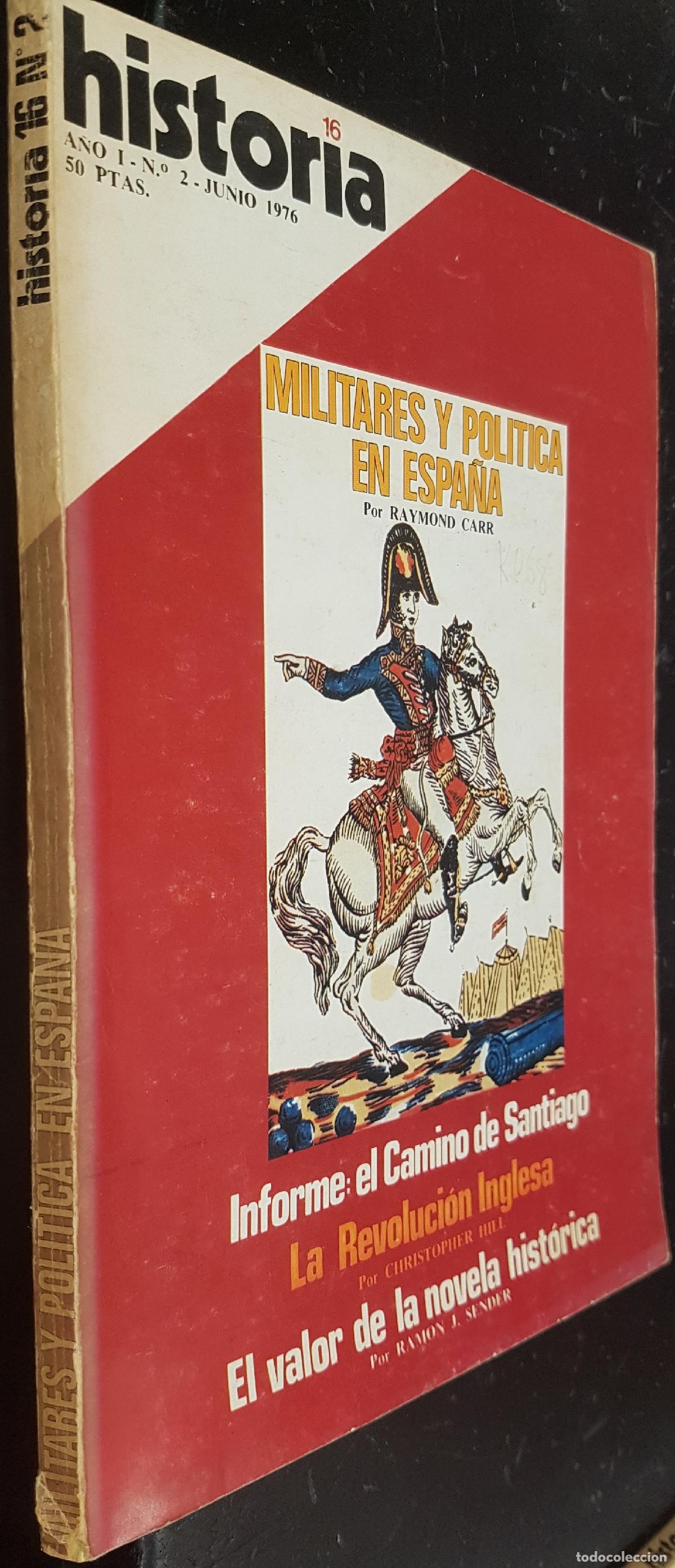 Libri di seconda mano: Historia 16. A&ntilde;o 1 N&ordm; 2. Junio 1976 - AA. VV.: