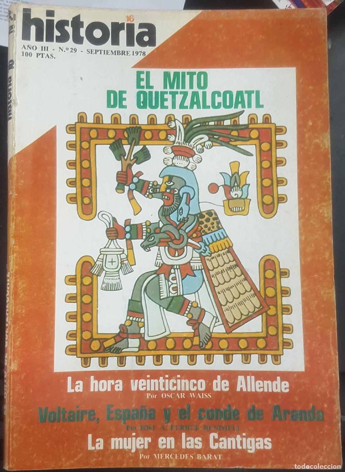 Libros: Historia 16. A&ntilde;o III - N&ordm; 29. Septiembre 1978 - AA. VV.: