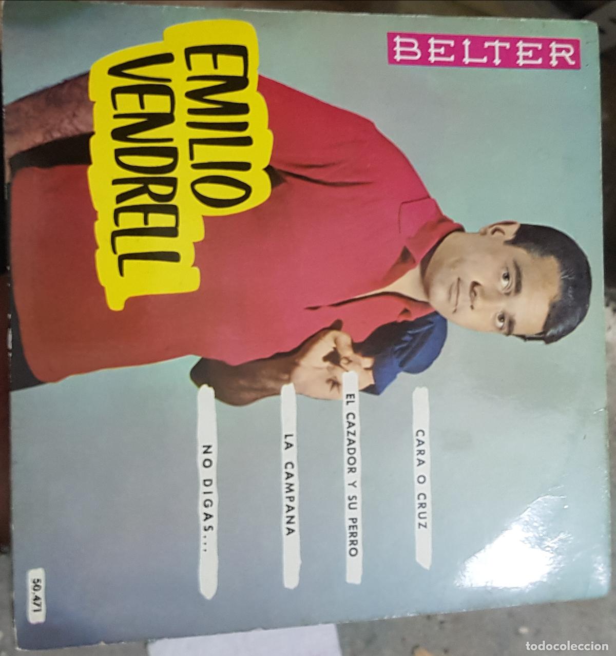 Libri di seconda mano: EMILIO VENDRELL. Cara o cruz. El cazador y su perro. La campana. No digas - :