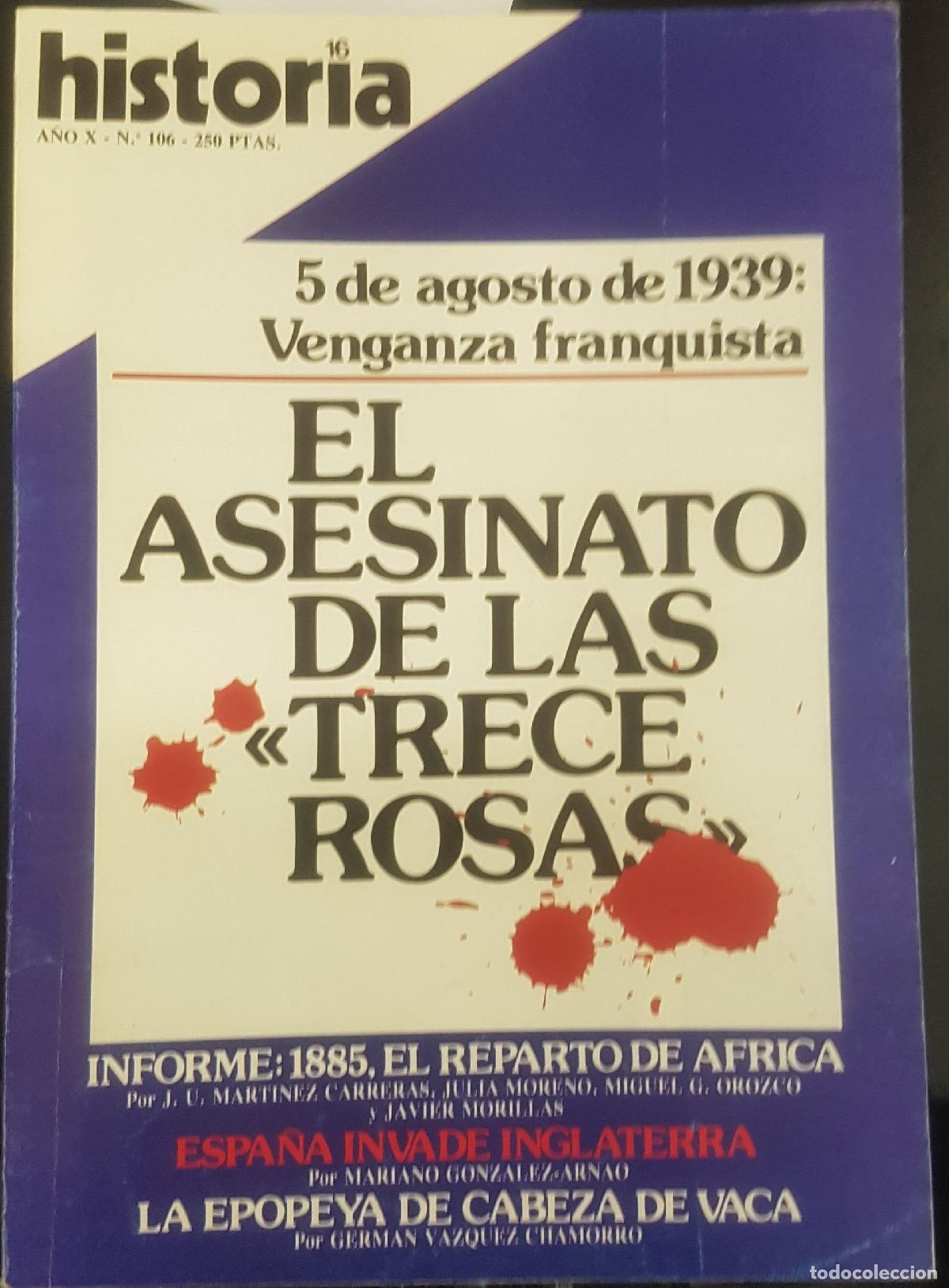 Libri di seconda mano: Historia 16. A&ntilde;o X - N&ordm; 106. Febrero 1985 - AA. VV.: