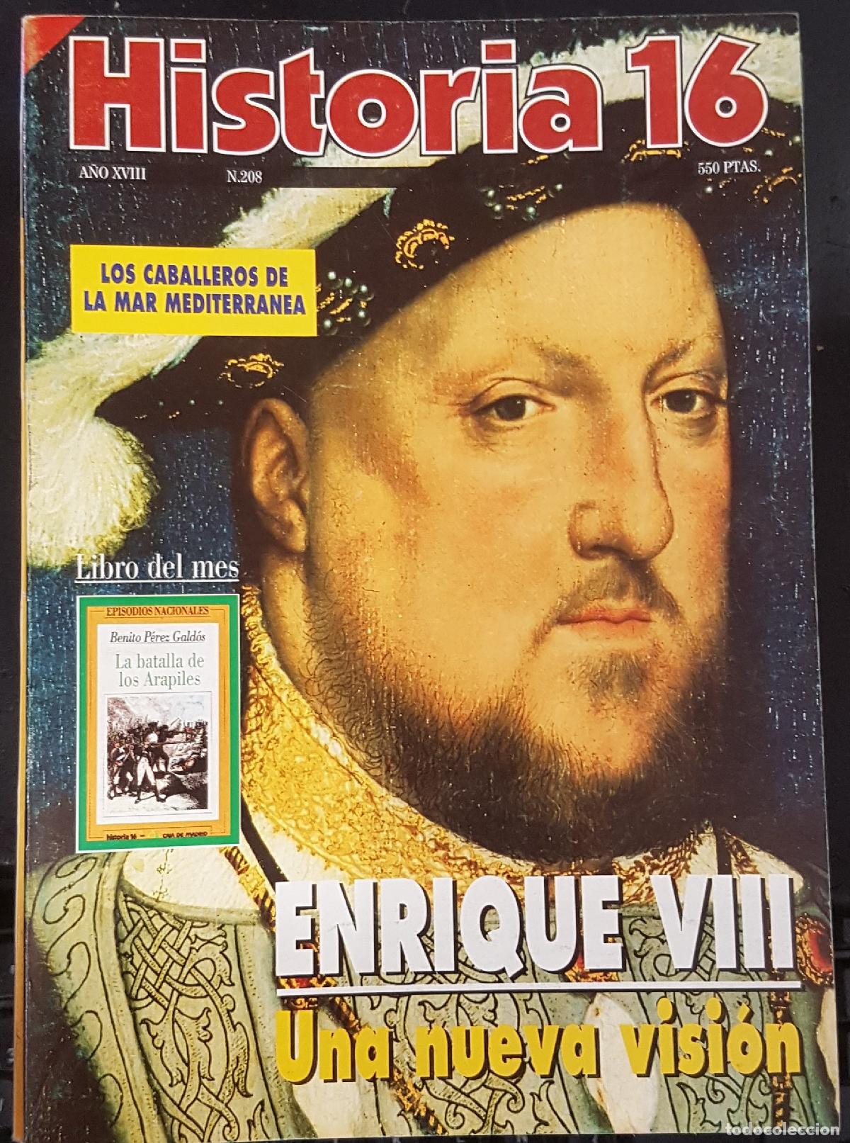 Livres: Historia 16. A&ntilde;o XVIII - N&ordm; 208 Agosto 1993 - AA. VV.: