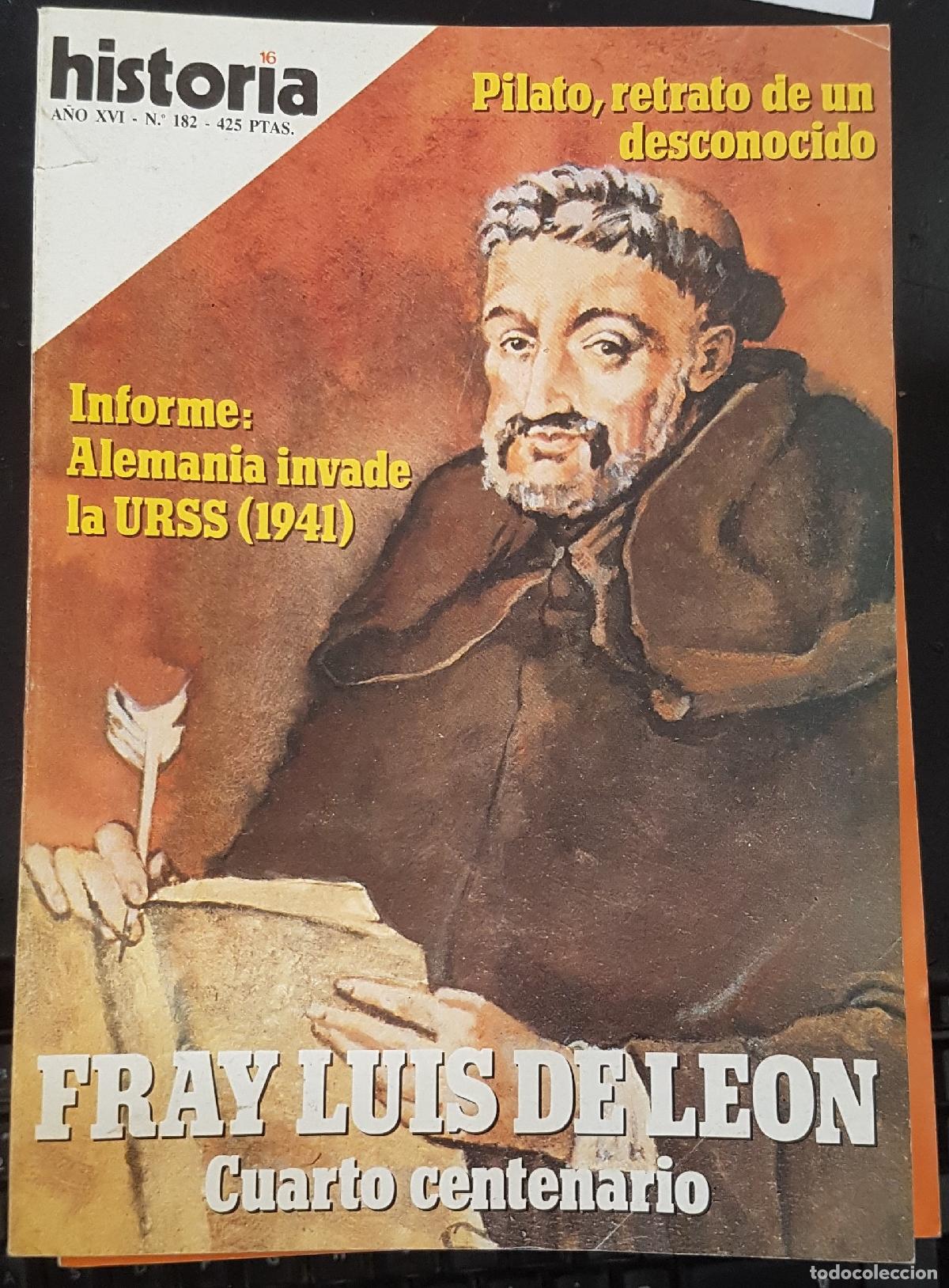 Libri di seconda mano: Historia 16. A&ntilde;o XVI - N&ordm; 182 Junio 1991 - AA. VV.: