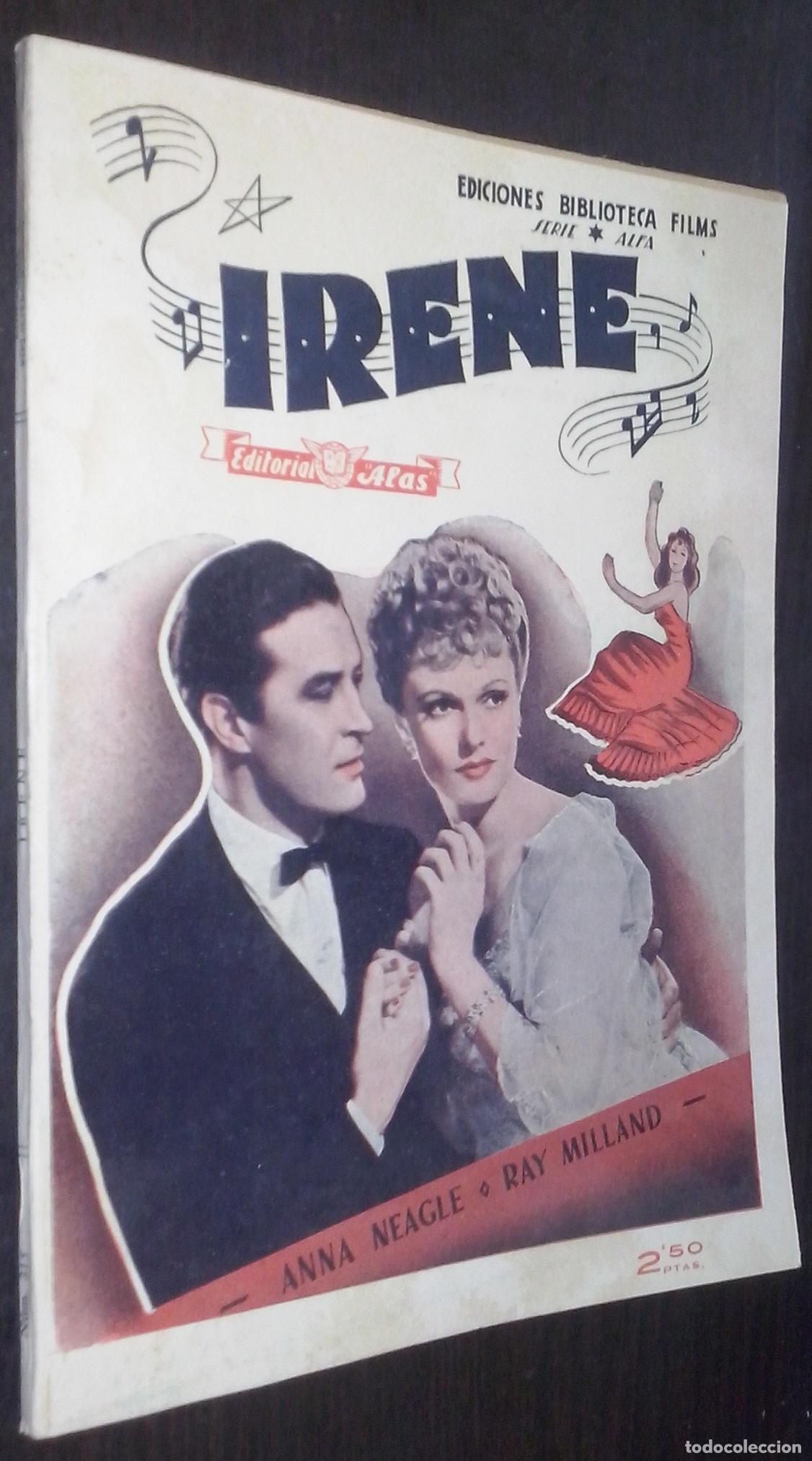 Libros: Irene. Con Anna Neagle y ray Milland - AA. VV.: - Foto 1