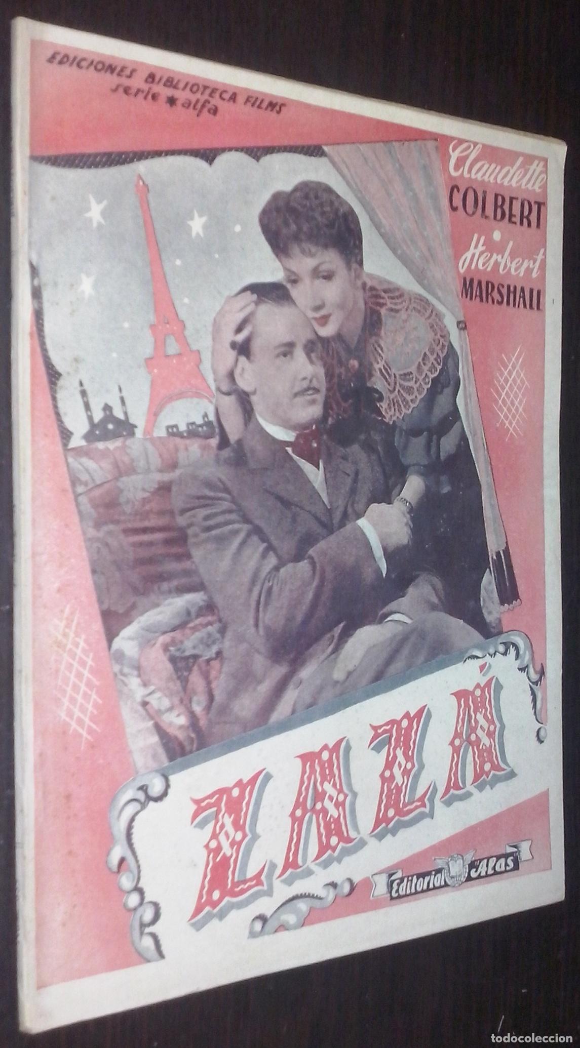 Livros em segunda m&atilde;o: Zaza. Con Claudette Colbert y Herbert Marshall - AA. VV.: