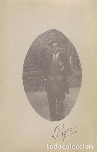 books: Tarjeta postal. Retrato caballero - TARJETA POSTAL: