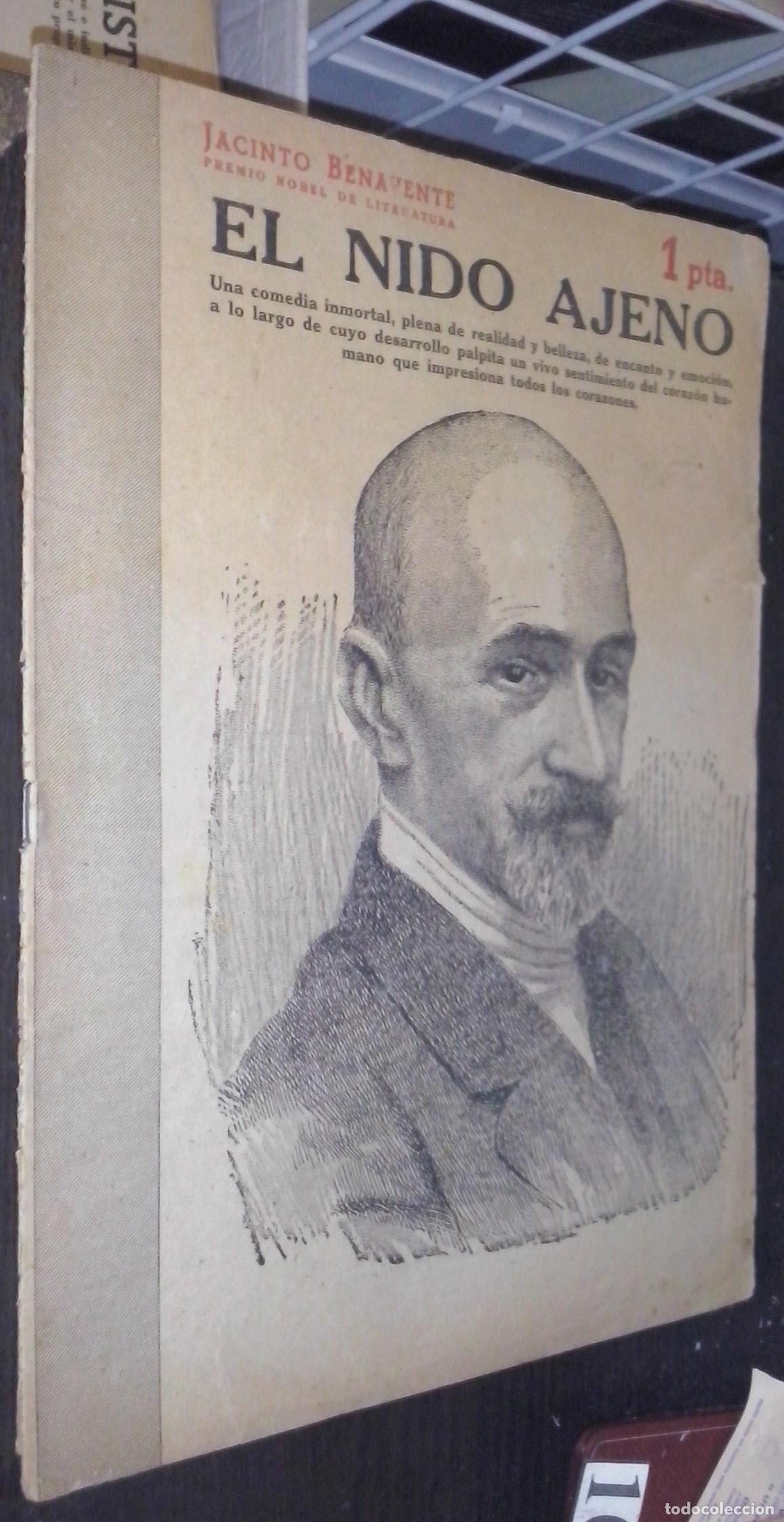 Libros: El nido ajeno - BENAVENTE, Jacinto: - Foto 1