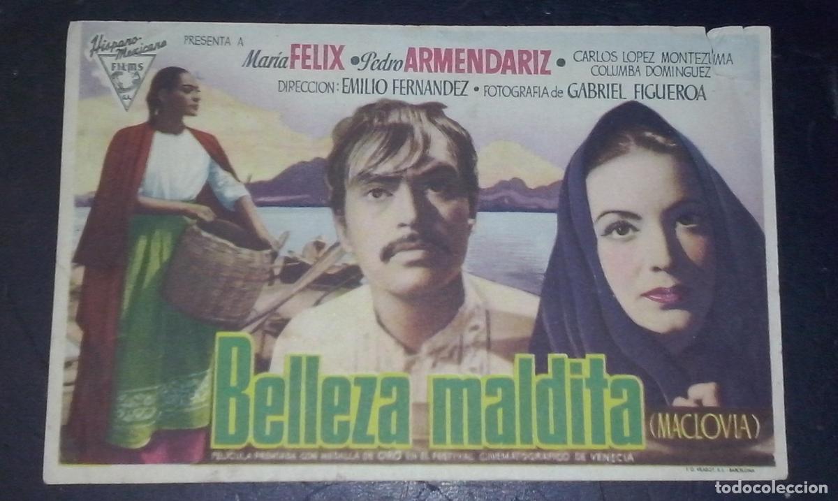 Livros em segunda m&atilde;o: Belleza maldita. Mar&iacute;a Felix. Pedro Armendariz. Carlos L&oacute;pez Montezuma. Columba Dominguez. Direcci&oacute;n