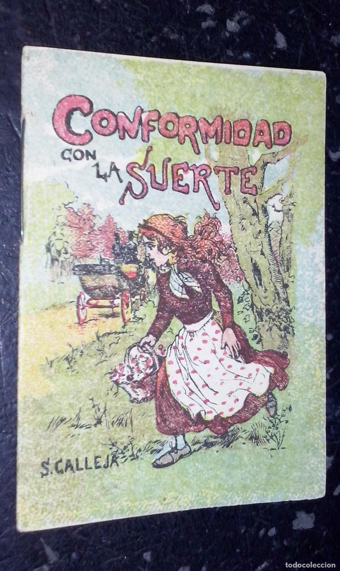 Libri di seconda mano: Cuentos de Calleja. Serie VII. N&ordm; 129: Conformidad con la suerte - CALLEJA: