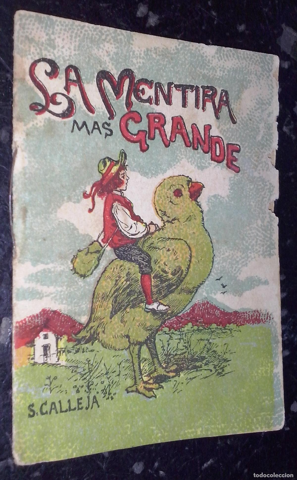 B&uuml;cher: Cuentos de Calleja. Serie VIII. N&ordm; 147: La mentira m&aacute;s grande - CALLEJA:
