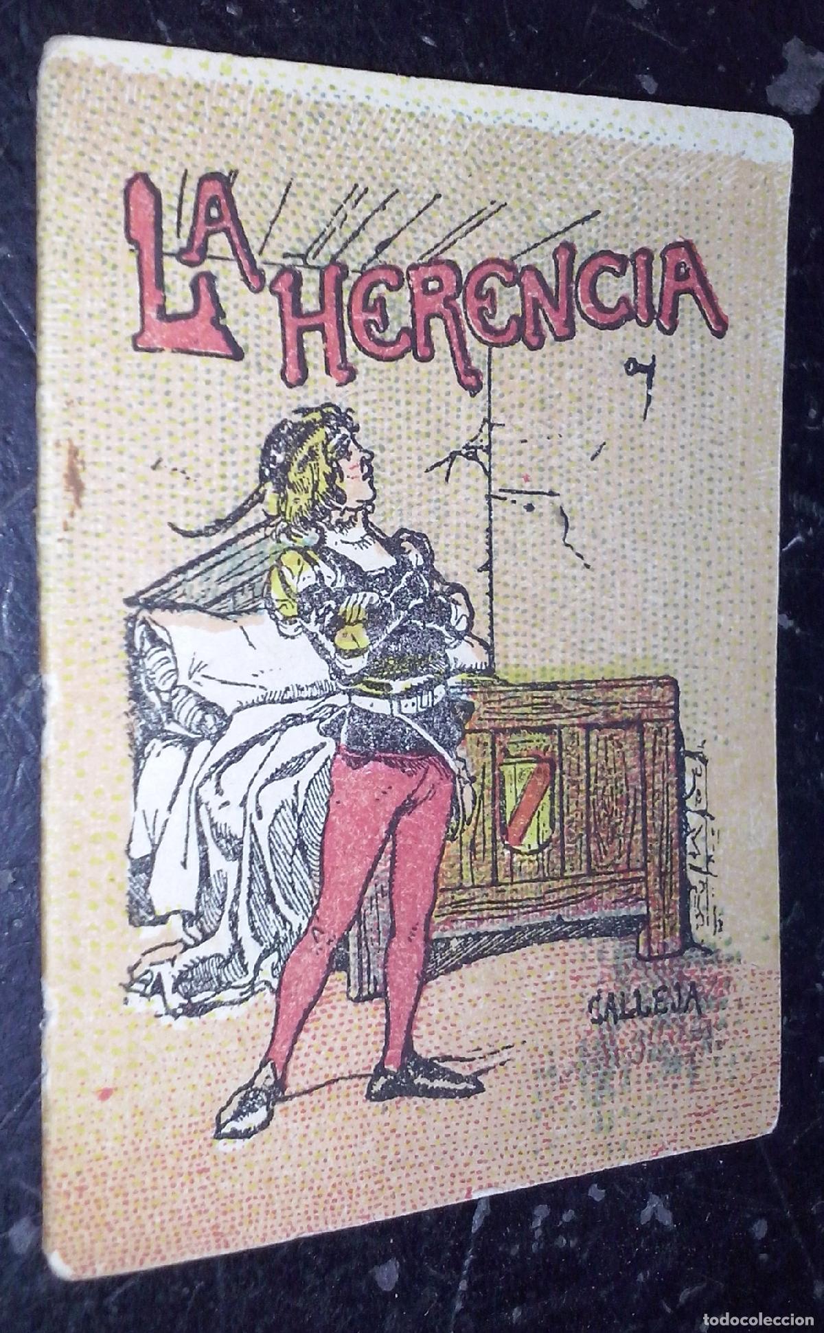 Libri di seconda mano: Cuentos de Calleja. Serie VIII. N&ordm; 151: La herencia - CALLEJA: