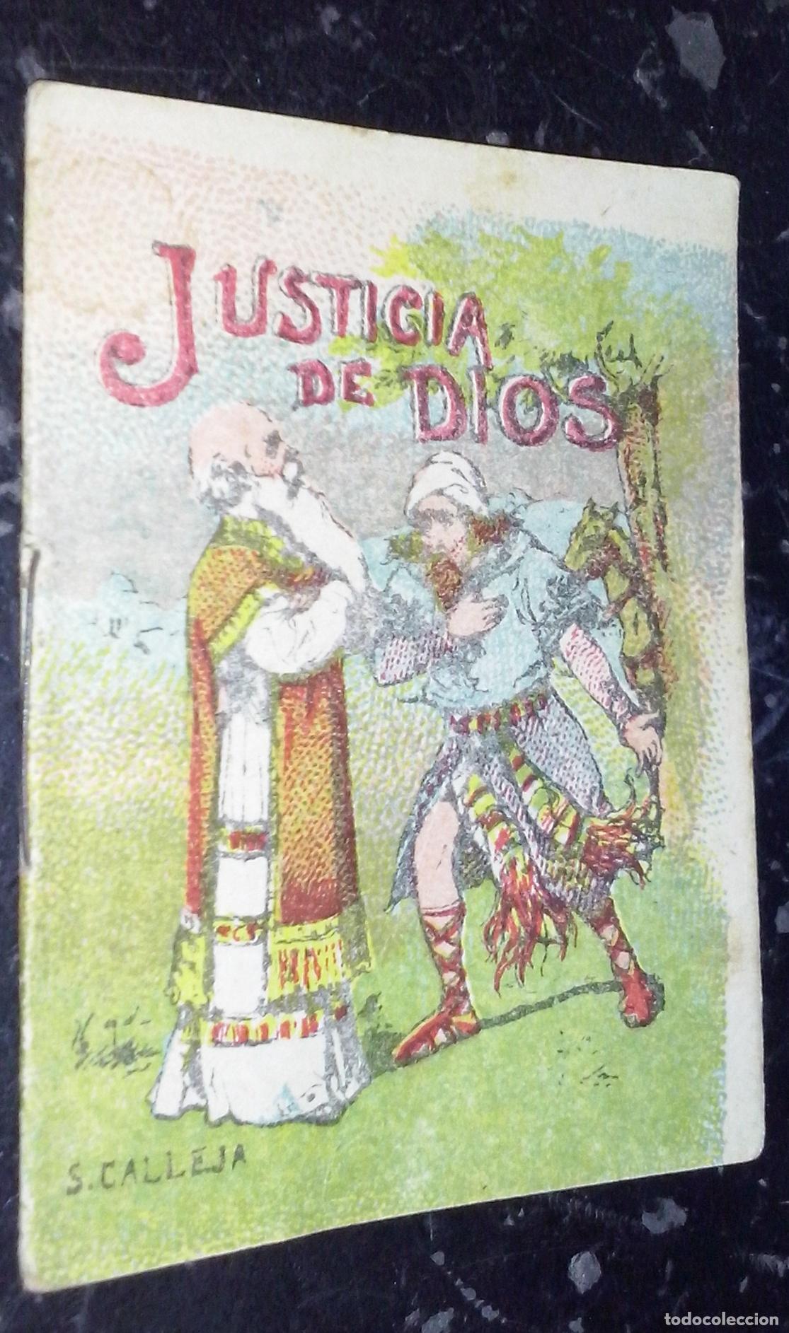 Livros em segunda m&atilde;o: Cuentos de Calleja. Serie X. N&ordm; 184: Justicia de Dios - CALLEJA: