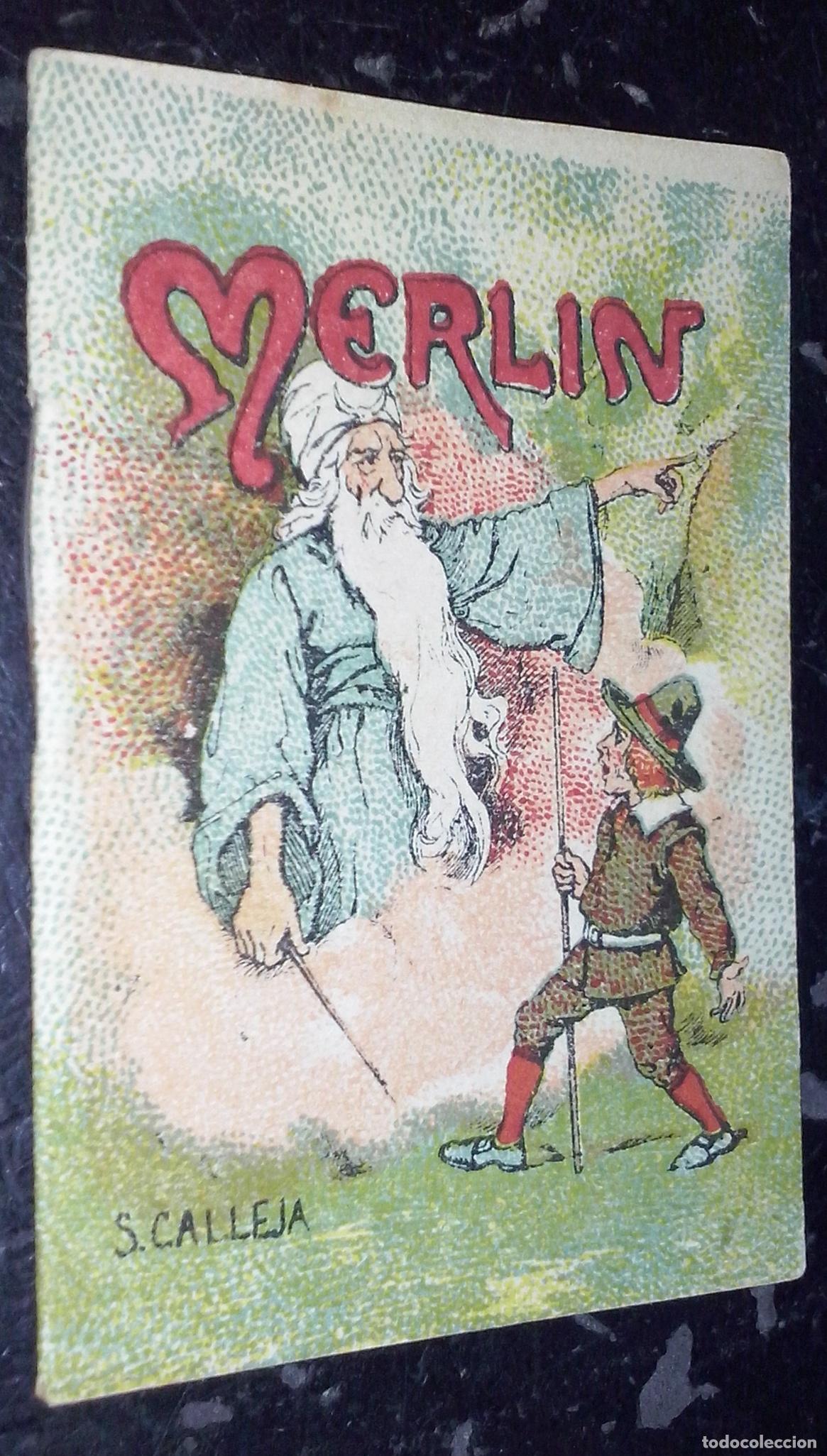 Libri di seconda mano: Cuentos de Calleja. Serie XII. N&ordm; 232: Merl&iacute;n - CALLEJA: