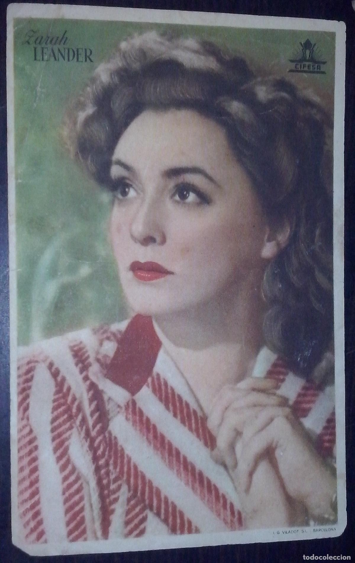 Libros: Zarah Leander - PROGRAMA DE CINE: - Foto 1