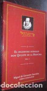 books: El ingenioso hidalgo Don Quijote de La Mancha. Volumen I - CERVANTES SAAVEDRA, Miguel de: