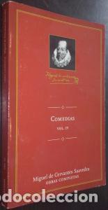 Libri di seconda mano: Comedias. Volumen IV - CERVANTES SAAVEDRA, Miguel de: