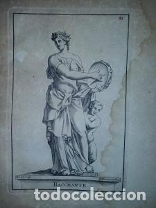 Livres: Bacchante - S.Thomassin Fecit / Bistel esculpi&oacute;: