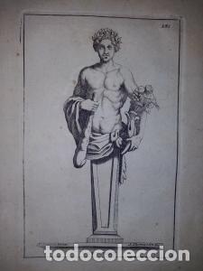 Livres: Vertumne - S.Thomassin Fecit / N.Poussin Inven esculpi&oacute;: