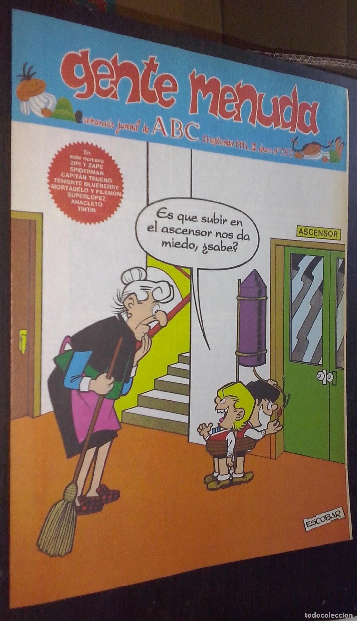 books: Gente menuda. Semanario juvenil de ABC. III &eacute;poca. N&ordm; 252 - C&Oacute;MICS: