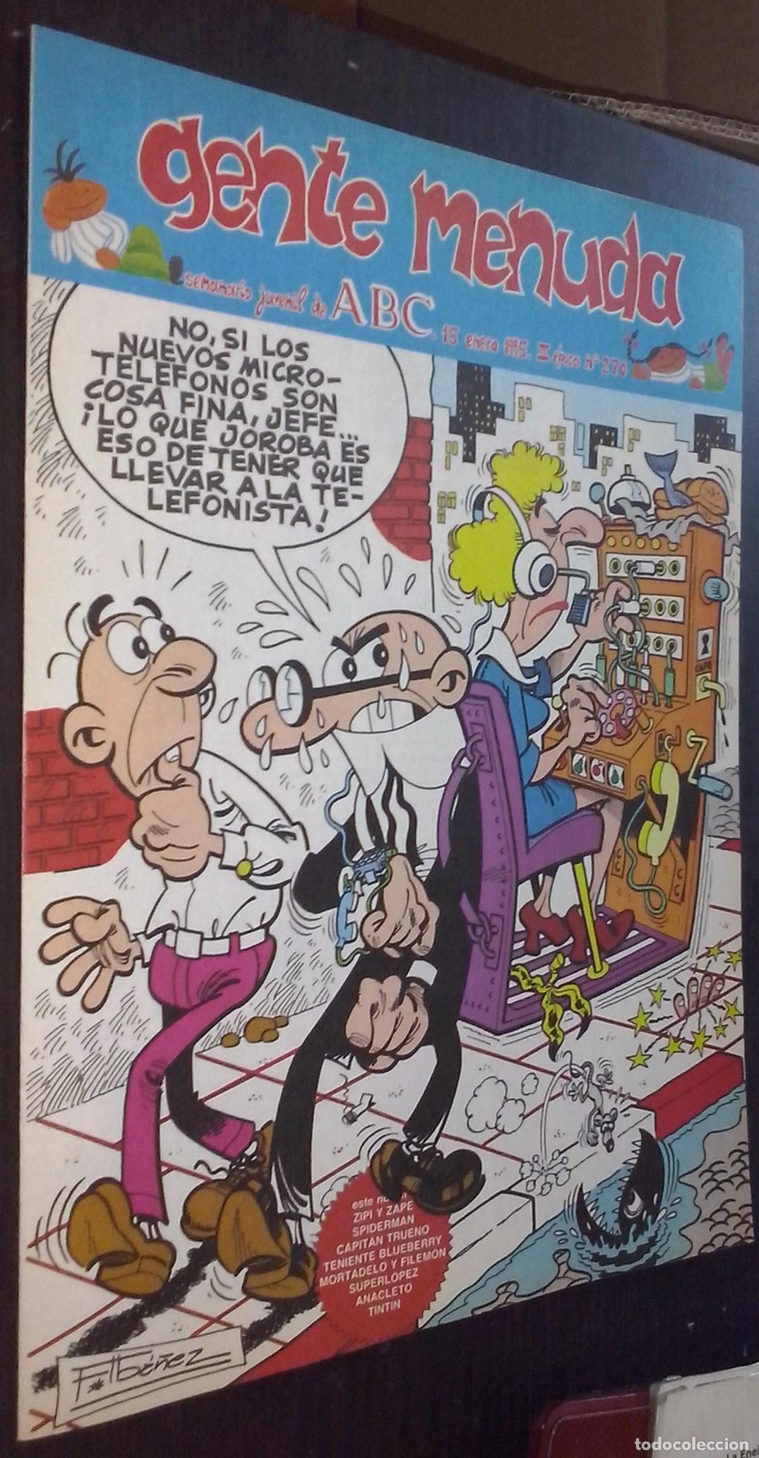 books: Gente menuda. Semanario juvenil de ABC. III &eacute;poca. N&ordm; 270 - C&Oacute;MICS: