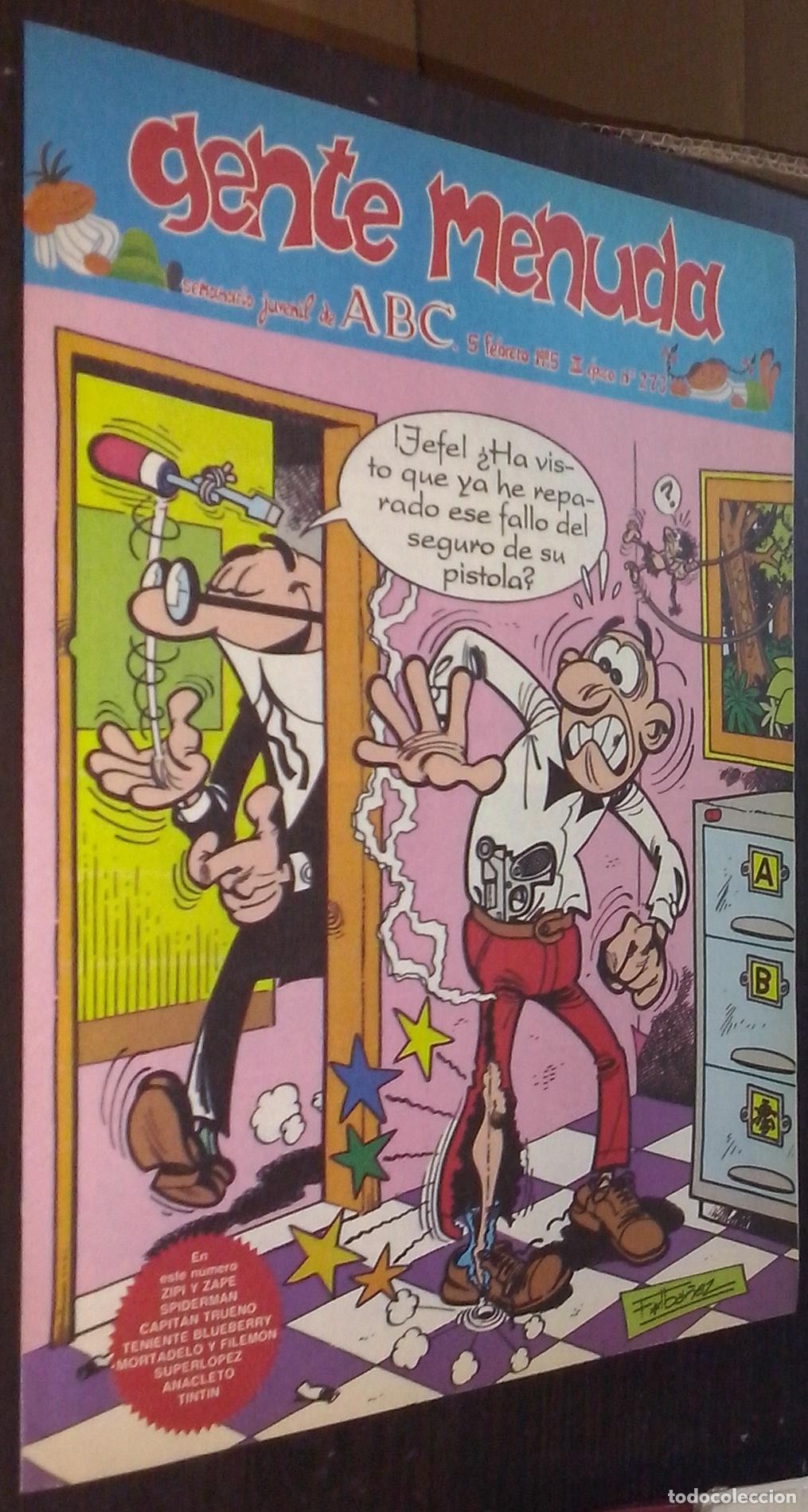Livros em segunda m&atilde;o: Gente menuda. Semanario juvenil de ABC. III &eacute;poca. N&ordm; 273 - C&Oacute;MICS: