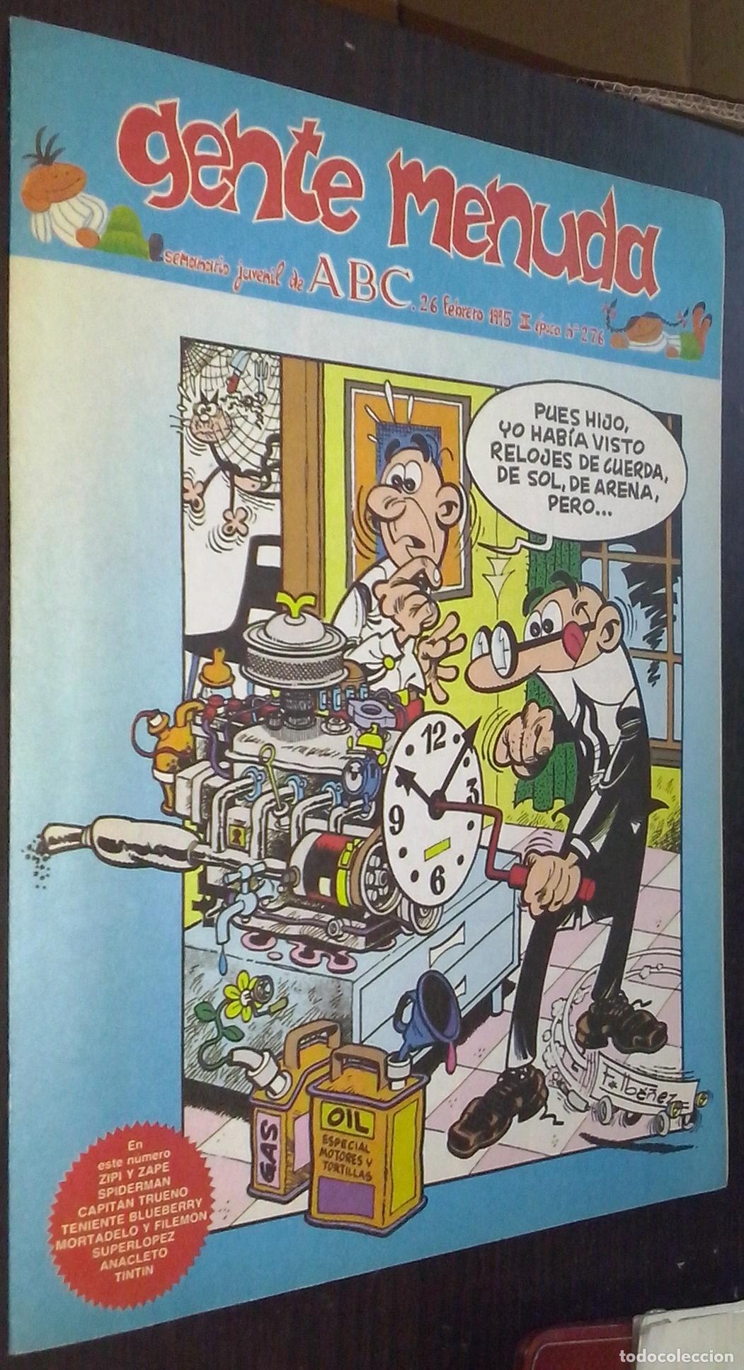 Livros em segunda m&atilde;o: Gente menuda. Semanario juvenil de ABC. III &eacute;poca. N&ordm; 276 - C&Oacute;MICS: