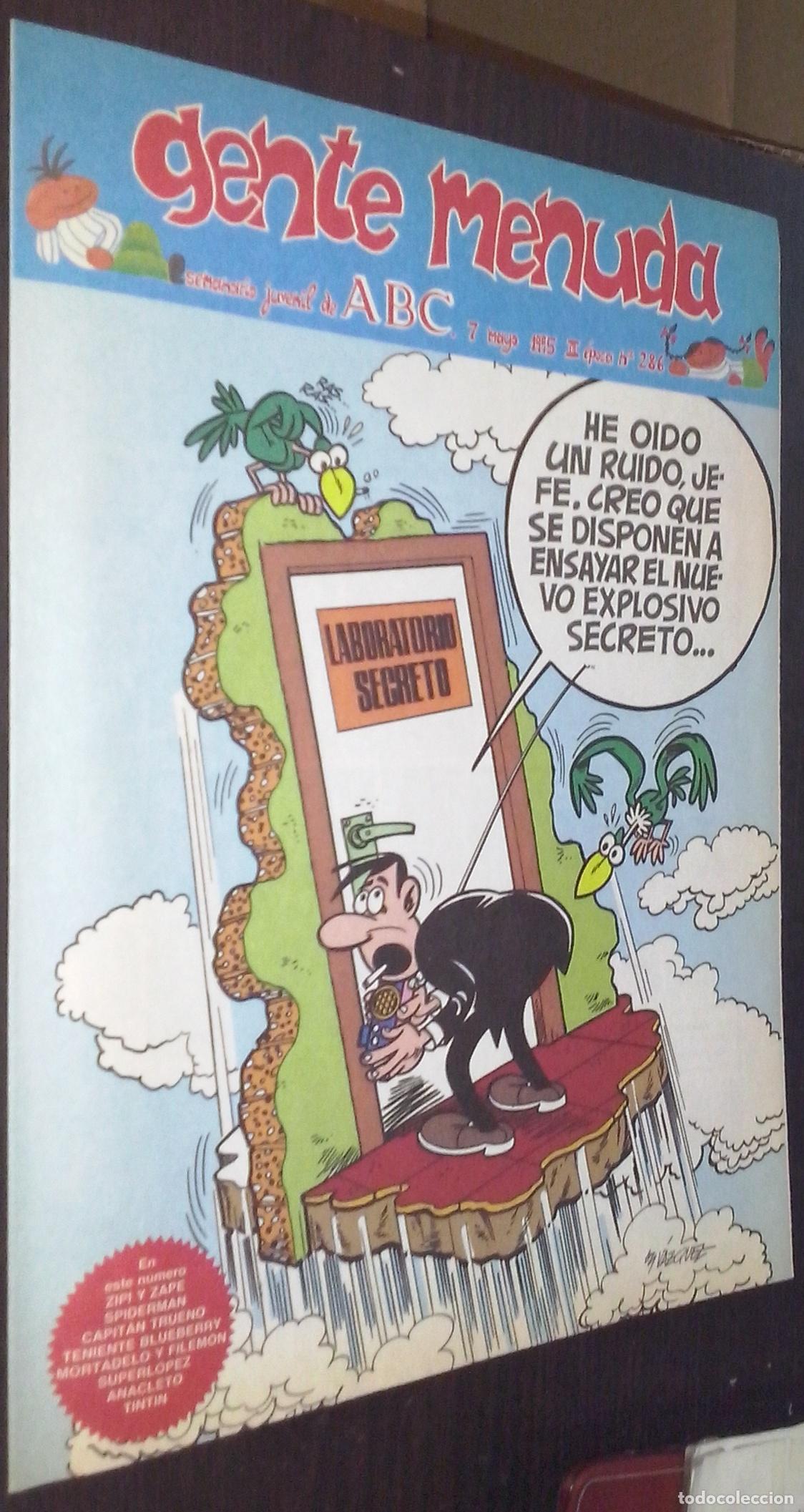 books: Gente menuda. Semanario juvenil de ABC. III &eacute;poca. N&ordm; 286 - C&Oacute;MICS: