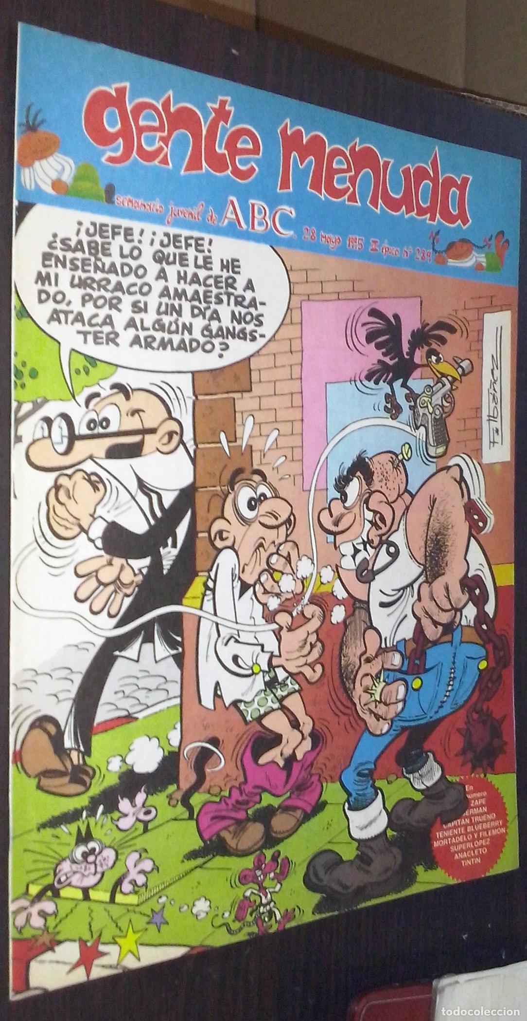 Livres: Gente menuda. Semanario juvenil de ABC. III &eacute;poca. N&ordm; 289 - C&Oacute;MICS: